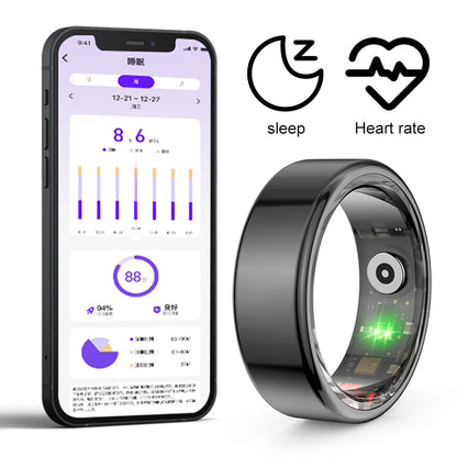 Life Loop Smart Tracker Ring - Fitness, Health, Sleep, Heart Rate & Blood Oxygen Monitor - Life Loop